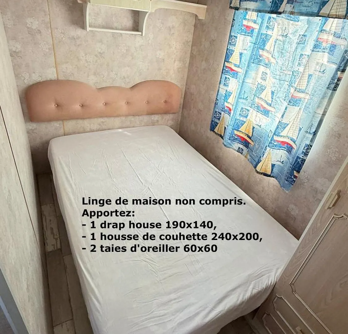 Mobil Home Saint Jacut De La Mer Parque de Campismo Saint-Jacut-de-la-Mer